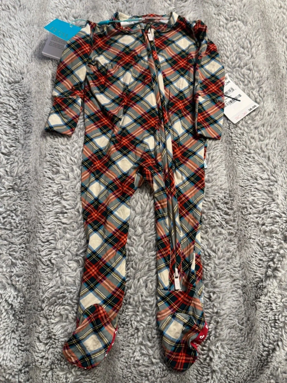 Posh Peanut Marqui Footie Zippered One Piece